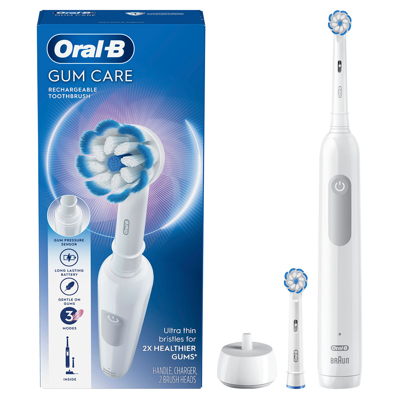 Pro 1000 Gum Care Rechargeable Electric Toothbrush