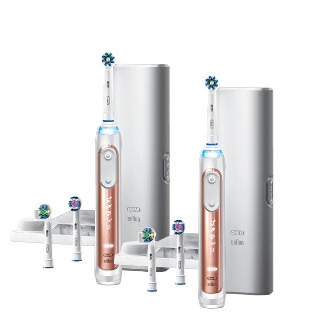Oral-B Genius 7500 Rechargeable Electric Toothbrush Twin Pack