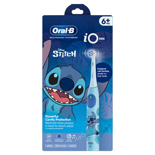 Oral-B iO Kids Electric Toothbrush Featuring Stitch