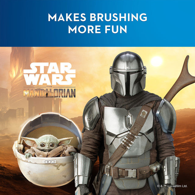 Oral-B Pixar Mandalorian Kids Electric Toothbrush Bundle