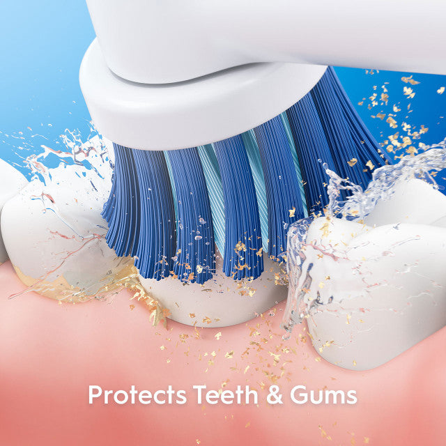 Oral-B Vitality Limited Rechargeable Electric Toothbrush Twin Pack, Black and White