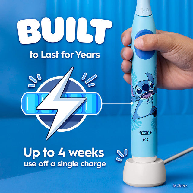Oral-B iO Kids Electric Toothbrush Featuring Stitch