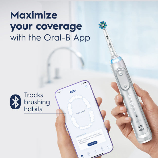 Genius X Limited Rechargeable Electric Toothbrush, White