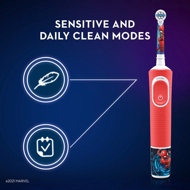 Oral-B Family Pack featuring iO2 + Spiderman